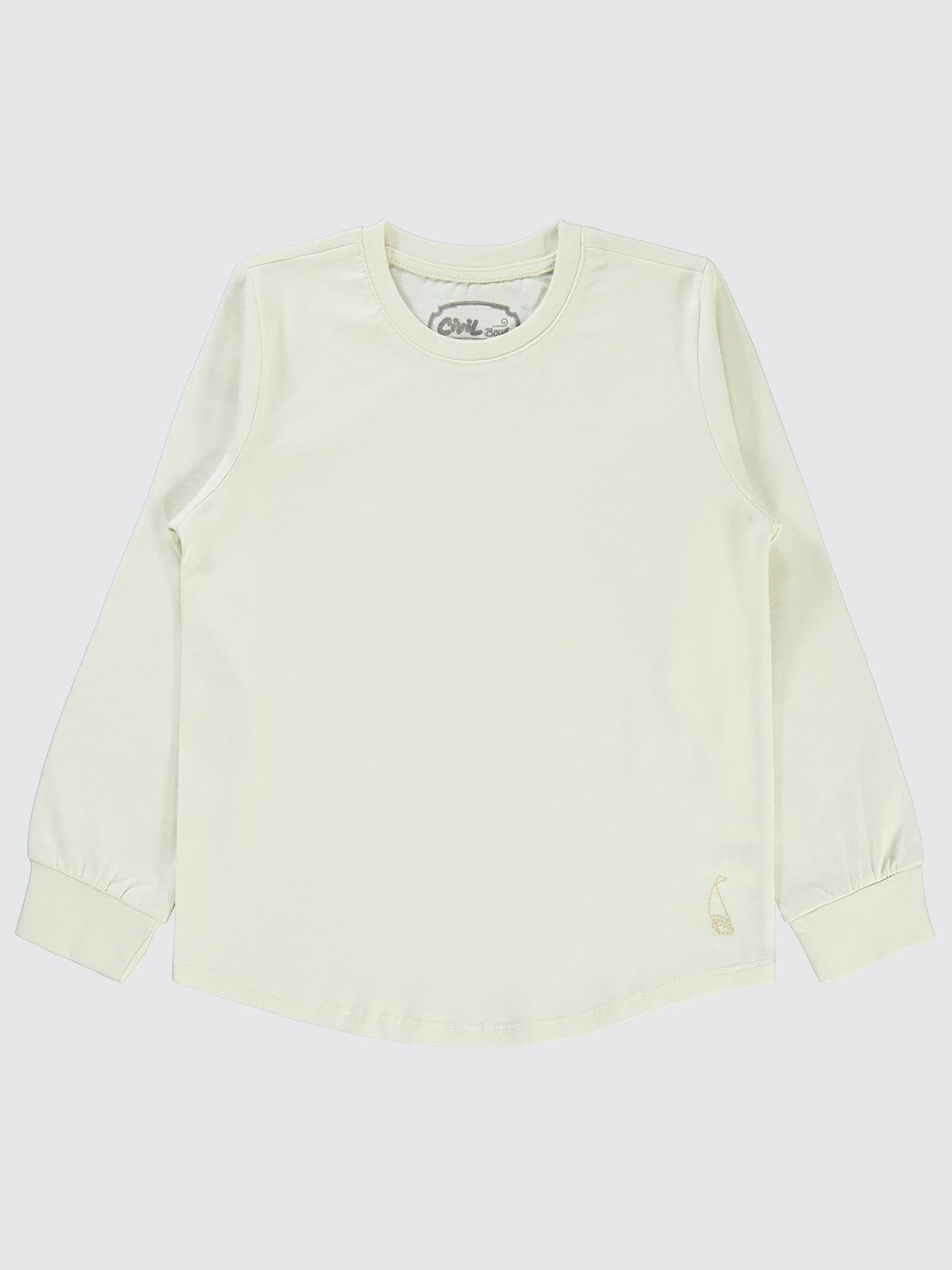 Civil Boys Yelken 10-13 Yaş Sweatshirt - Fil Dişi