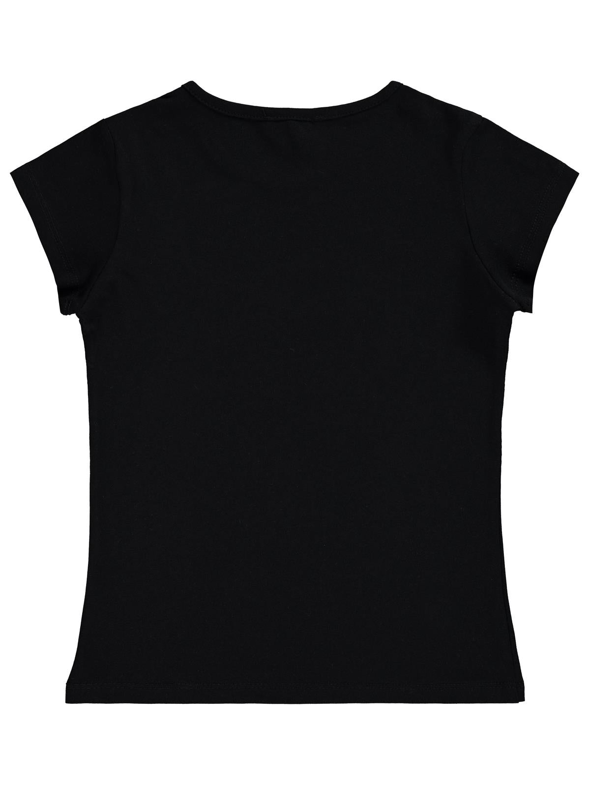 Civil Girls Basic 6-9 Yaş Tişört - Siyah