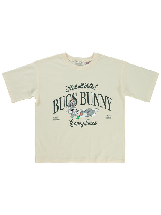 Bugs Bunny 10-13 Yaş Tişört - Fil Dişi