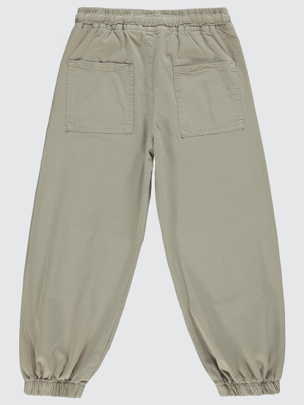 Civil Boys Paçası Lastikli 10-13 Yaş Pantolon - Bej