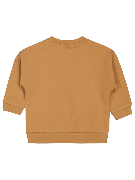 Civil Baby Teddy Baskılı 6-18 Ay Sweatshirt - Hardal