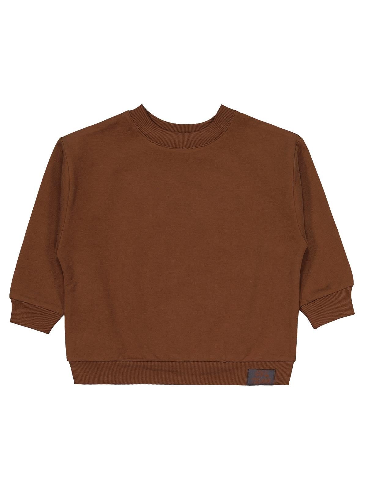 Civil Boys Cvl Team Etiketli 2-5 Yaş Sweatshirt - Kahverengi