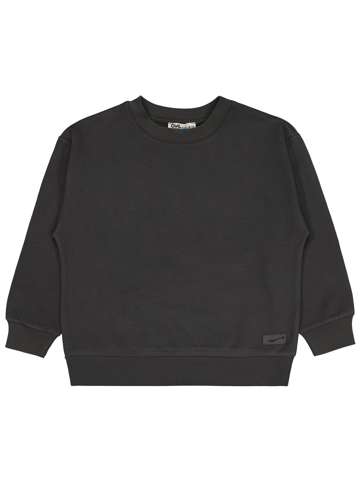 Civil Boys No Etiketli 6-9 Yaş  Sweatshırt - Gri