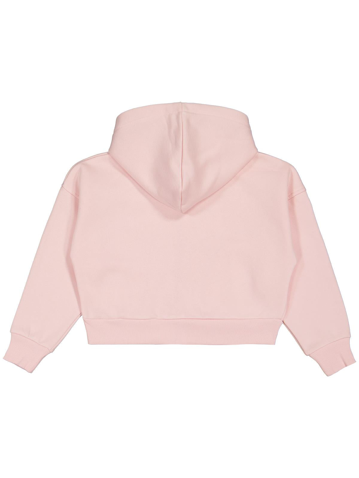 Civil Girls Düz 6-9 Yaş Hırka - Pembe