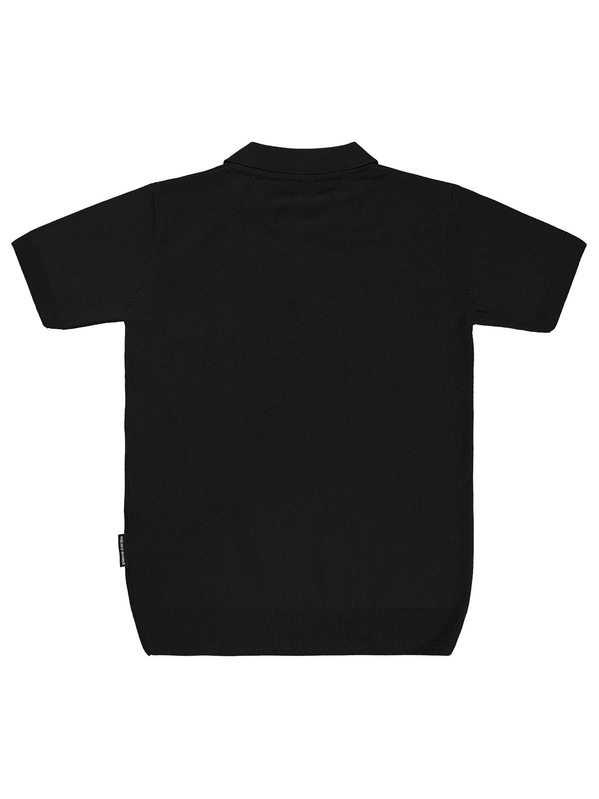 Pierre Cardin Triko Tişört 6-9 Yaş Tişört - Siyah