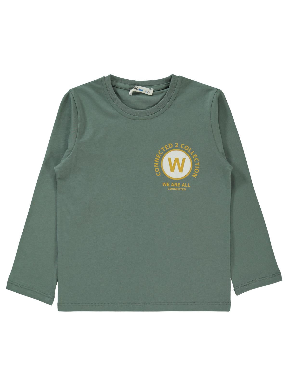 Civil Erkek Çocuk We are all Baskılı 2'li Sweatshirt | Süprem | Okul Kreş ve Günlük Kullanım