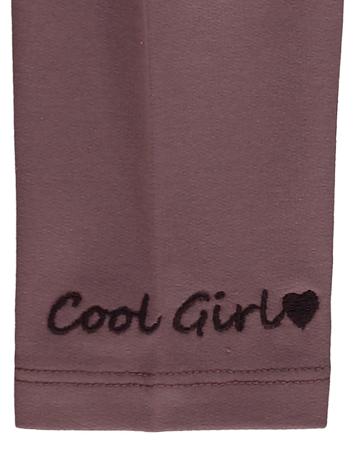 Civil Baby Cool Girl Nakışlı 6-18 Ay Takım - Kahve