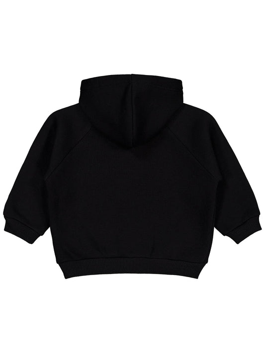 Civil Baby Keep Smiling Etiketli Basic 6-18 Ay Sweatshirt - Siyah