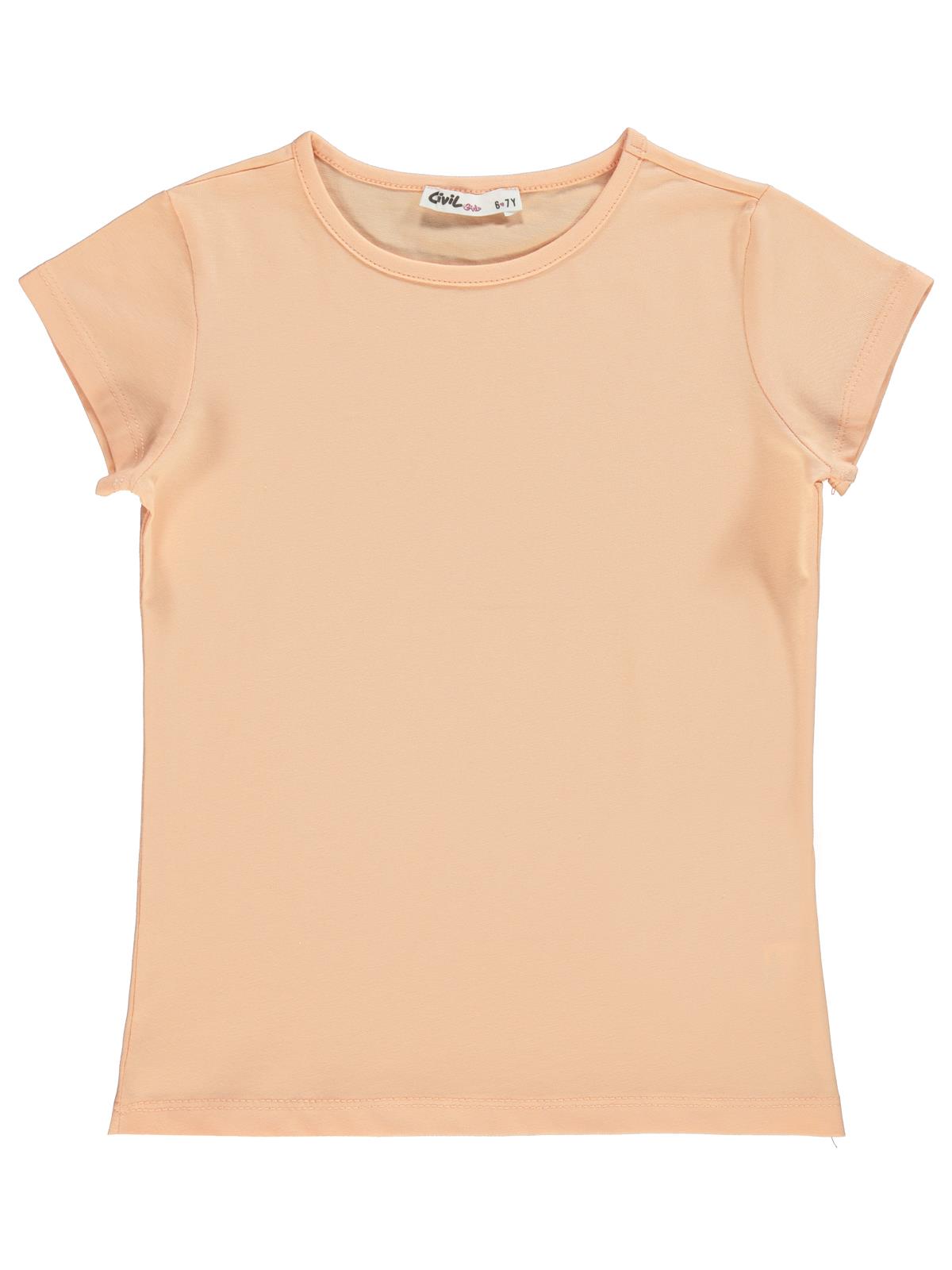 Civil Girls Basic 6-9 Yaş Tişört - Lila