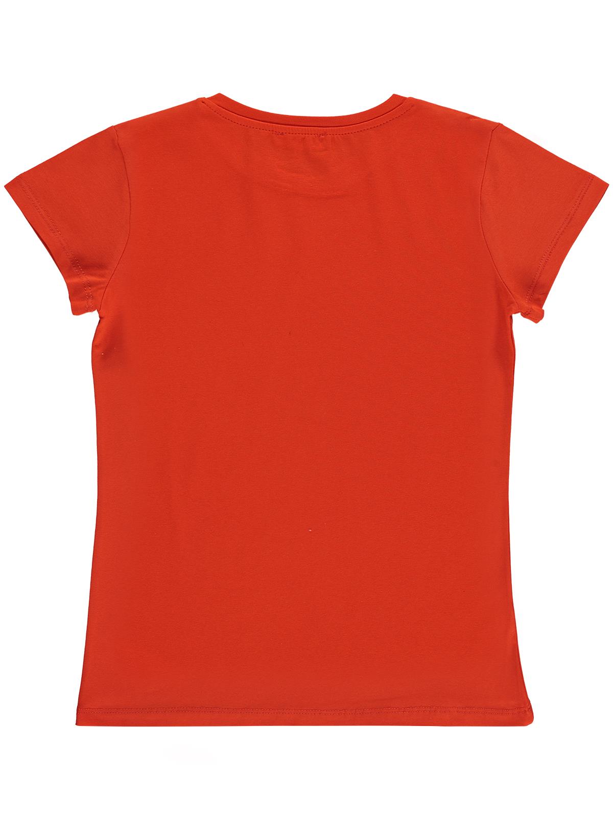Civil Girls Basic 6-9 Yaş Tişört - Turuncu