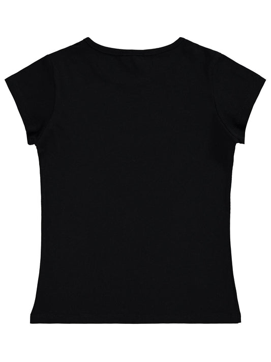 Civil Girls Basic 6-9 Yaş Tişört - Siyah