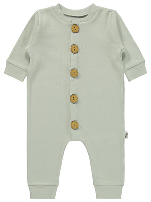 Civil Baby Düz Basic 1-6 Ay Tulum - Gri