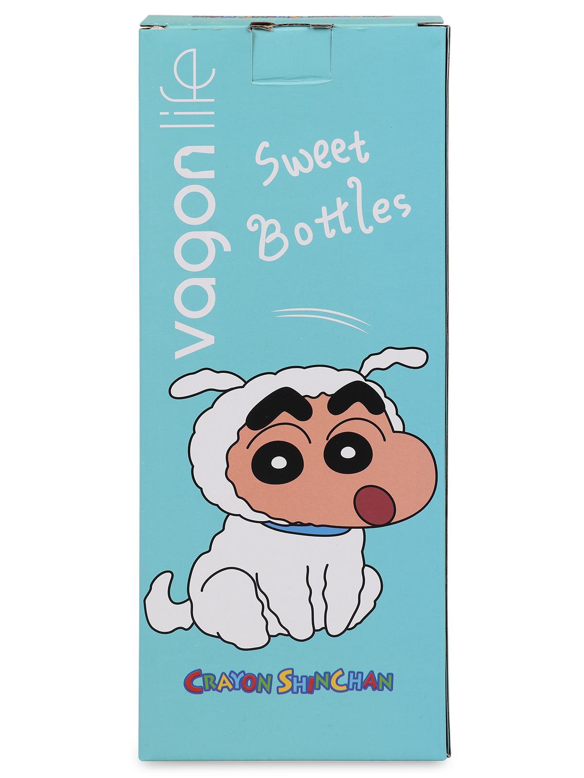Vagonlife Crayon Shinchan Pipetli Matara 500 ml - Beyaz