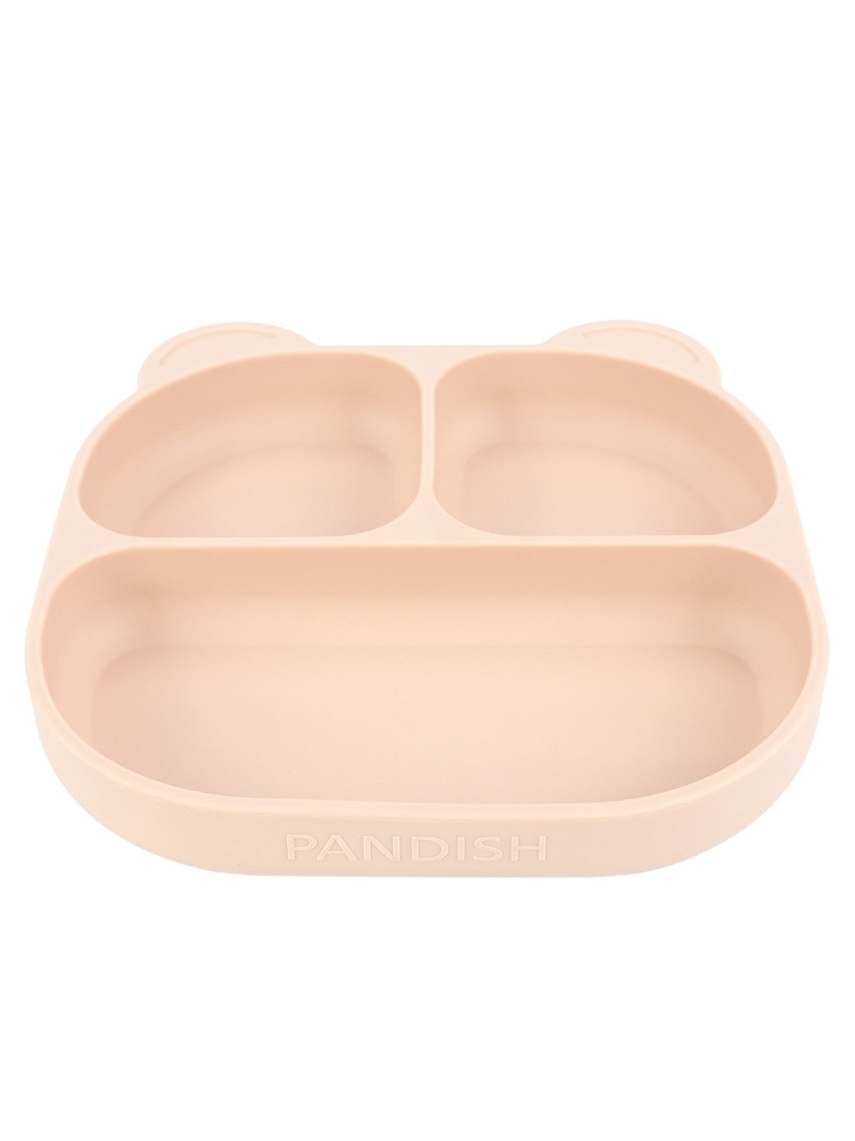 Pandish Vakum Tabanlı Silikon Mama Tabağı - Pembe