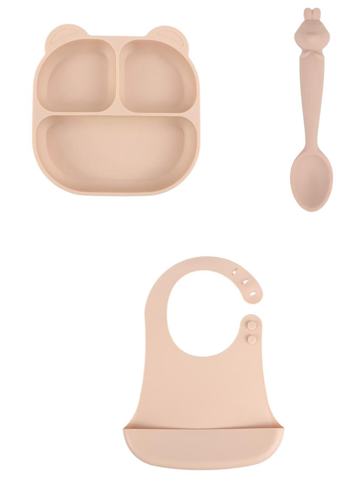 Pandish Mamma Beslenme Seti 3'lü - Pembe