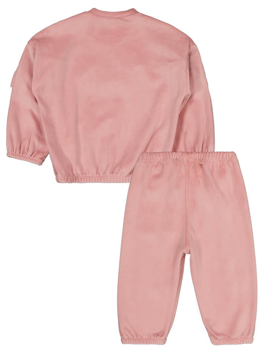 Civil Baby Fırfırlı 6-18 Ay Takım - Pembe