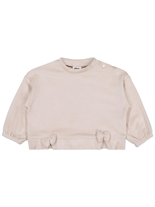 Civil Baby Fiyonklu 6-18 Ay Sweatshirt - Bej