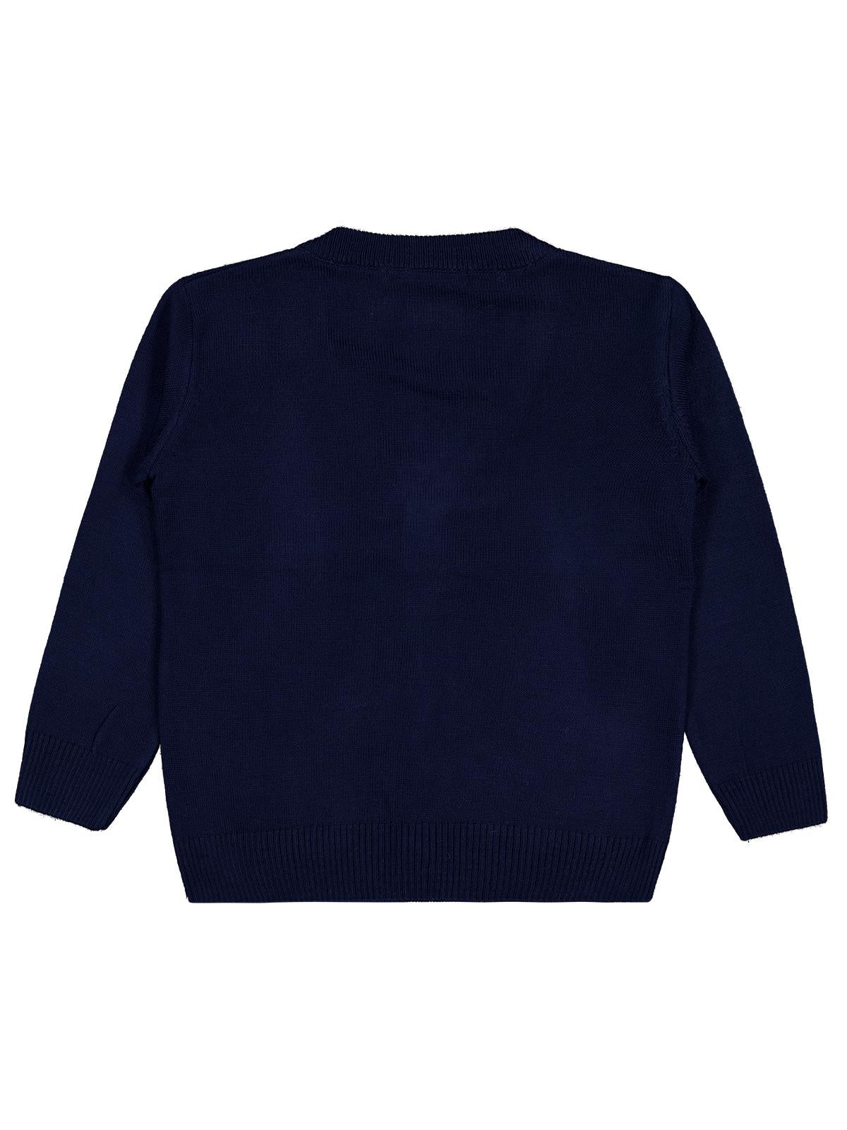 Civil Boys Basic Triko 2-5 Yaş Hırka - Lacivert