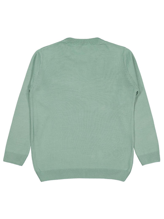 Civil Boys Basic 6-9 Yaş Kazak - Yeşil