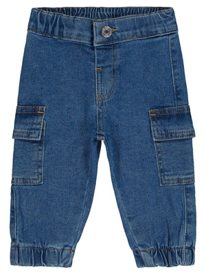 Civil Baby Luk Kargo 6-18 Ay Pantolon - Mavi