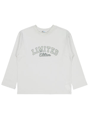Civil Boys College Baskılı 6-9 Yaş Sweatshirt - Gri