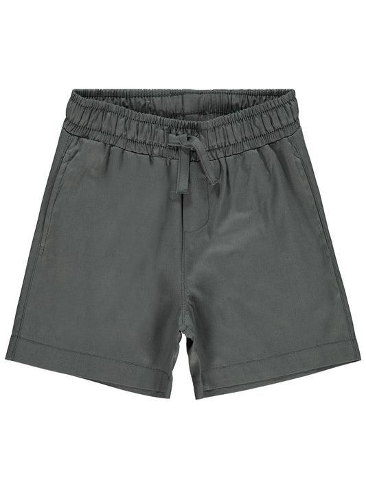 Civil Boys Bağcıklı Basic 2-5 Yaş Şort - Gri