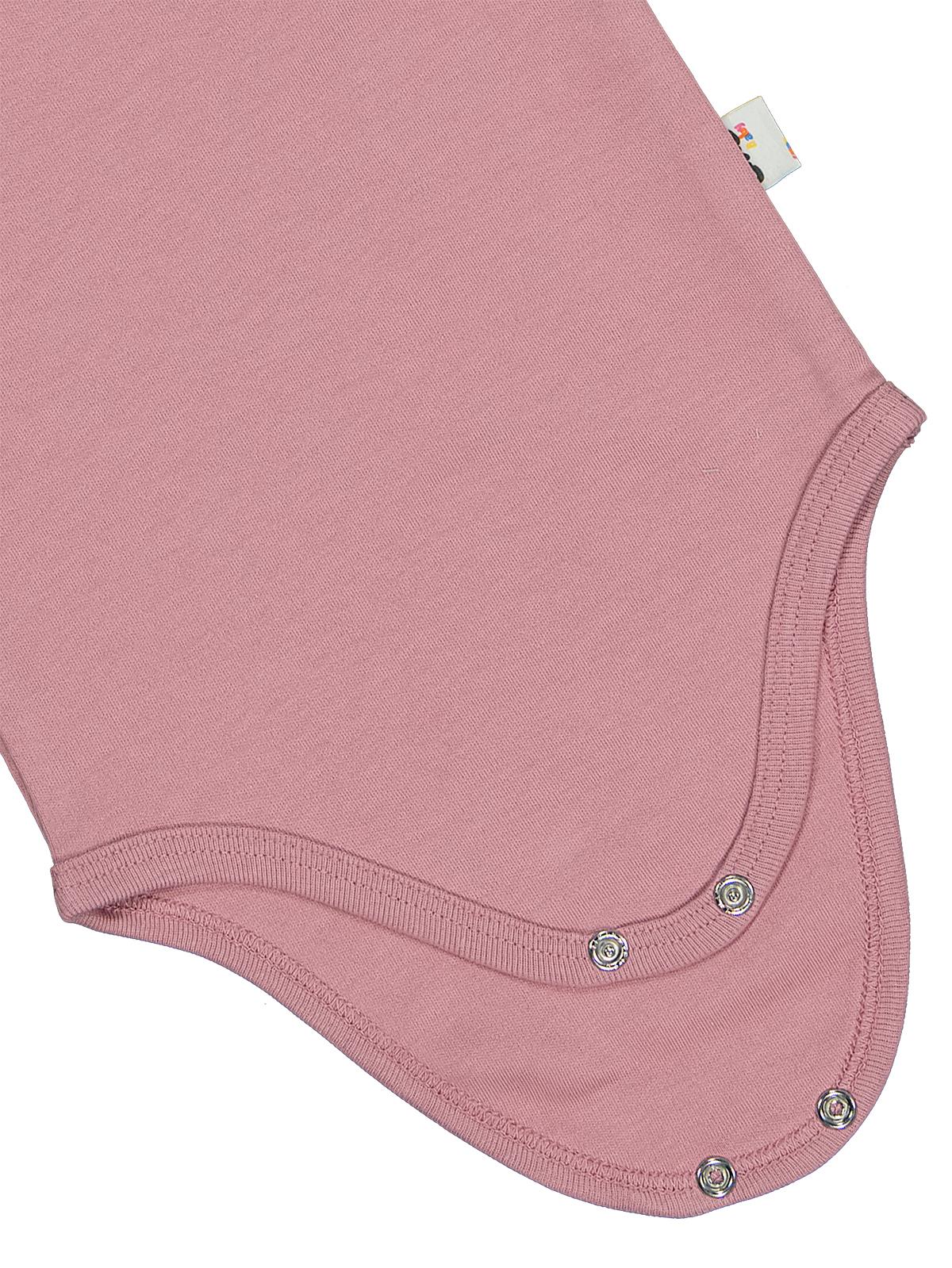 Civil Baby İp Askılı Dantelli 12-24 Ay Kız Çıtçıtlı Badi - Pembe
