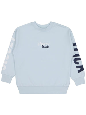Civil Boys Steezy Baskılı 6-9 Yaş Sweatshirt - Mavi
