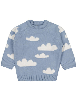 Civil Baby Cloud  Örgü 6-18 Ay Kazak - Mavi