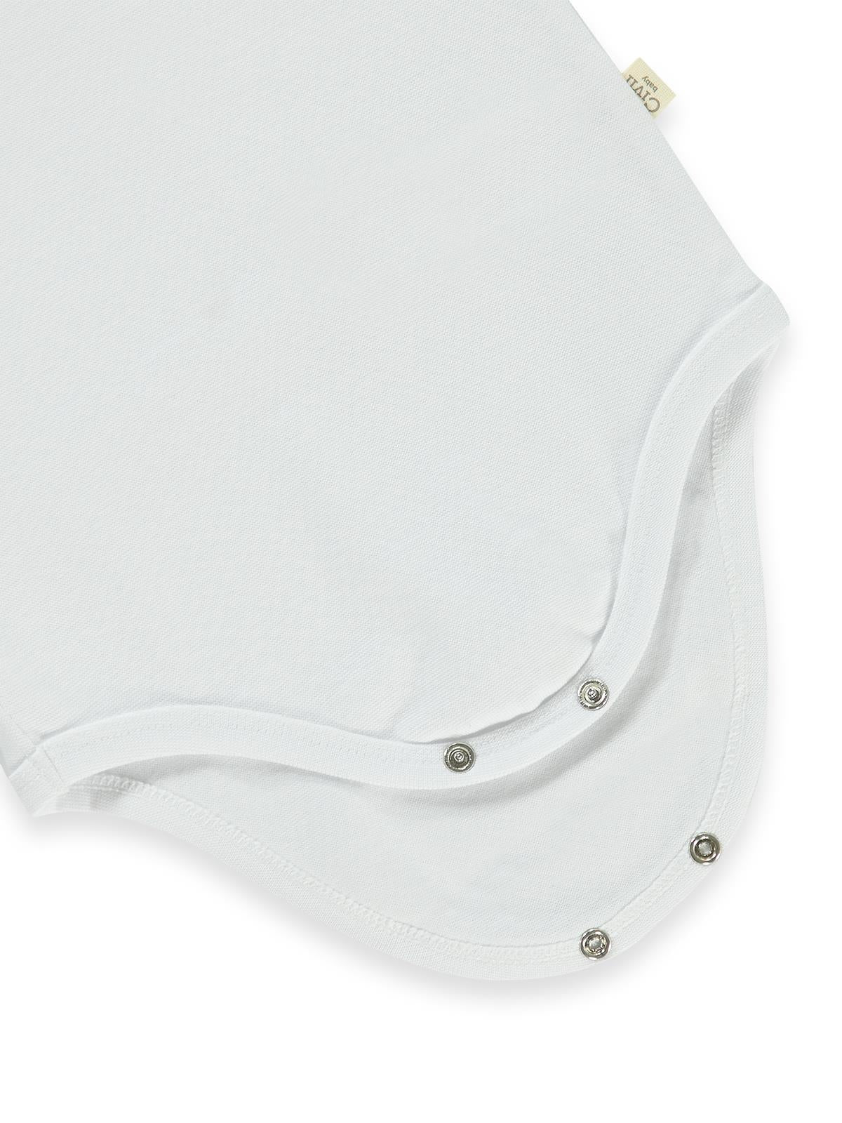 Civil Baby 5 li Organik Sıfır Kol 0-36 Ay Çıtçıtlı Badi - Bej