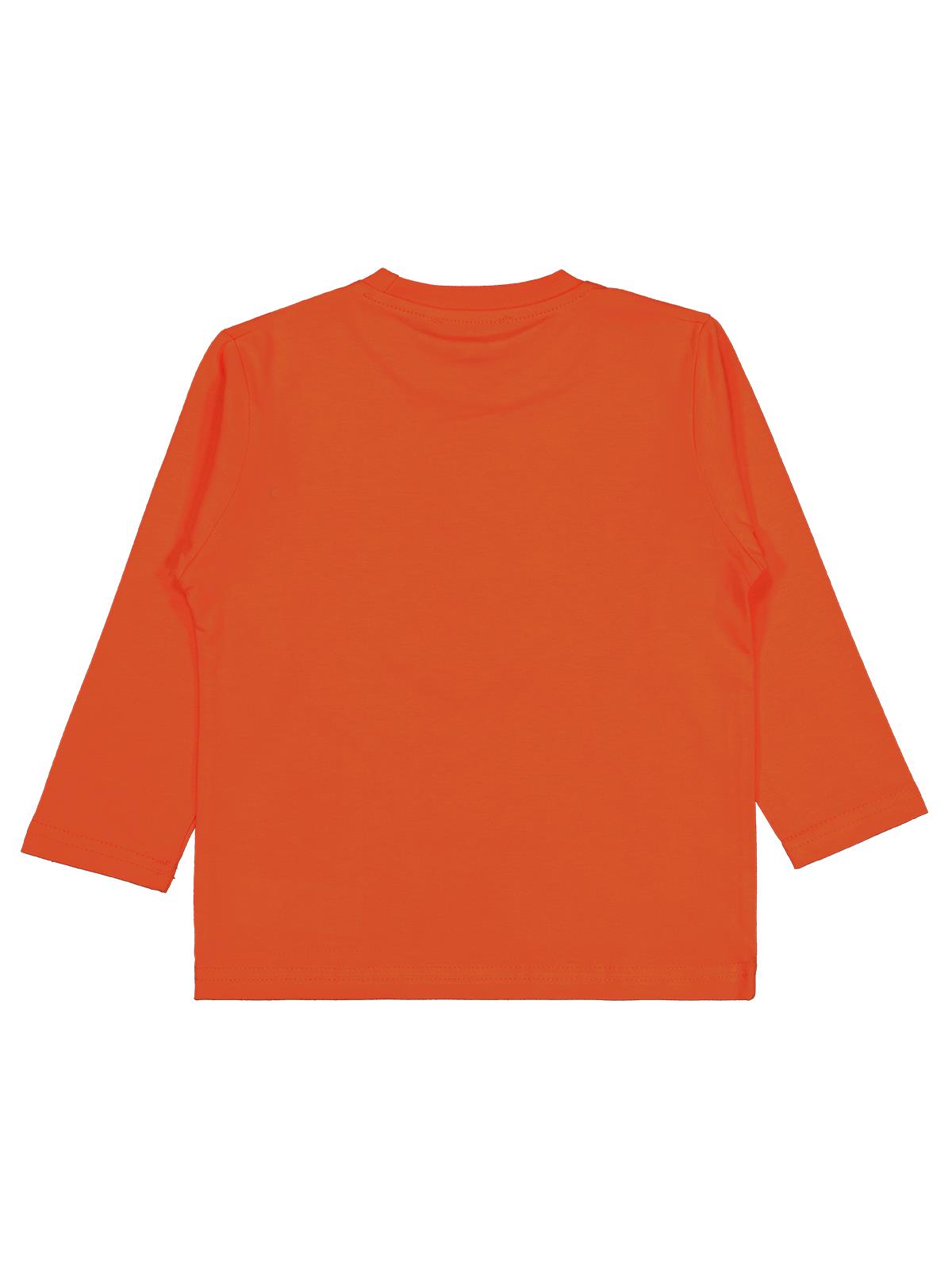 Civil Boys Racer Baskılı 2-5 Yaş Sweatshirt - Turuncu