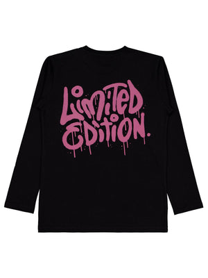 Civil Erkek Çocuk Limited Edition Baskılı Sweatshirt | Süprem | Okul Kreş ve Günlük Kullanım - Siyah
