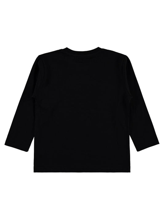 Civil Erkek Çocuk Game Baskılı Sweatshirt | Süprem Uzun Kol | Okul Kreş ve Günlük Kullanım - Siyah