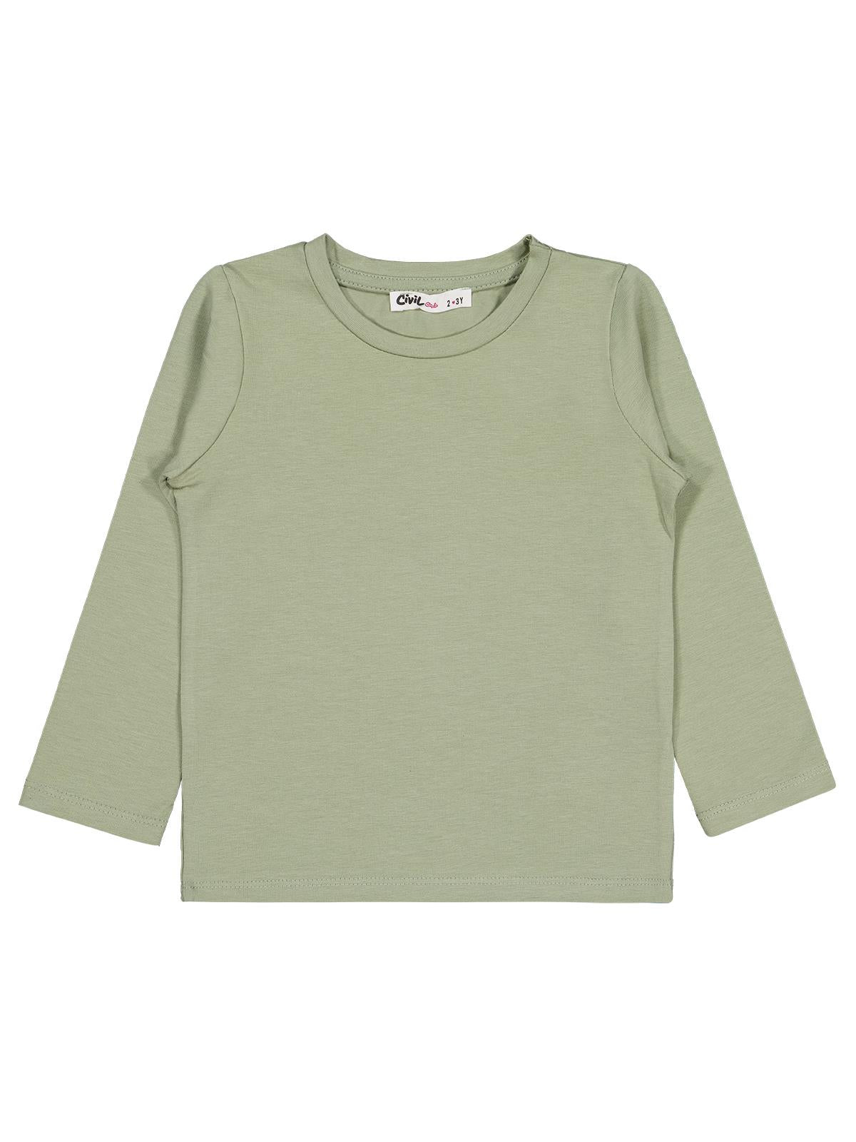 Civil Girls Basic 2-5 Yaş Sweatshirt - Pembe