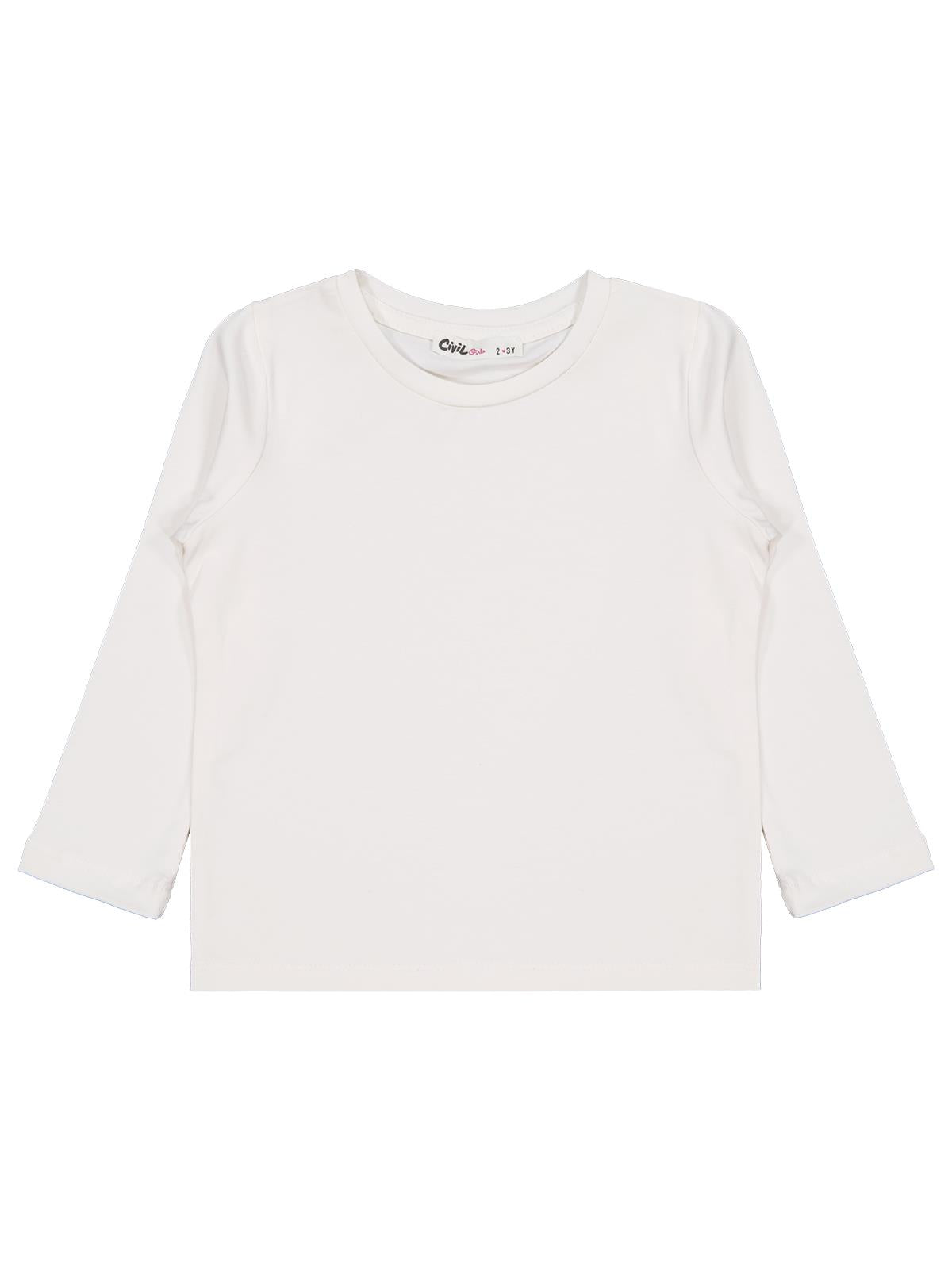 Civil Girls Basic 2-5 Yaş Sweatshirt - Pembe