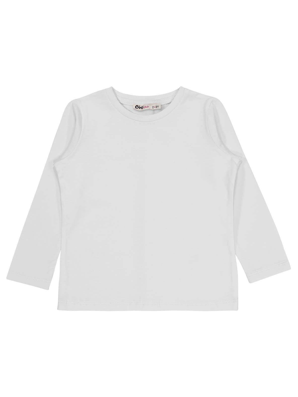Civil Girls Basic 2-5 Yaş Sweatshirt - Pembe