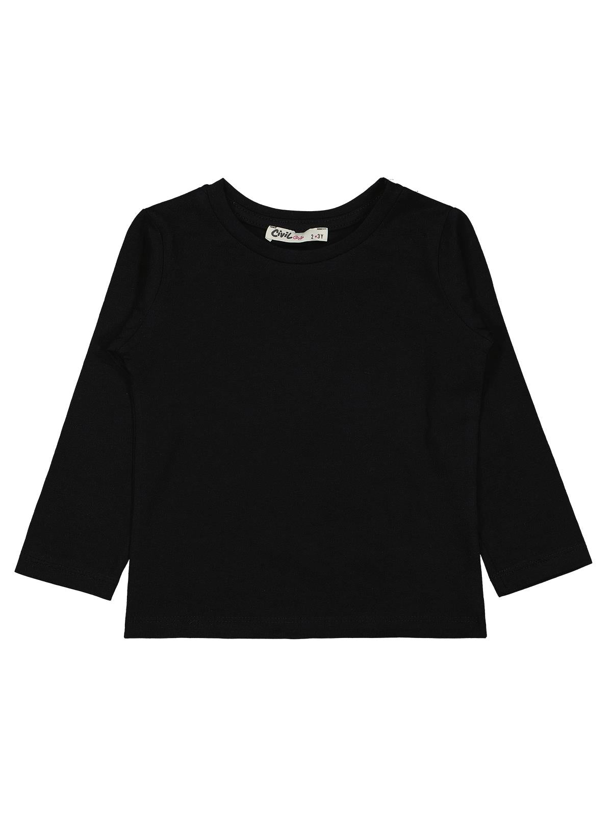 Civil Girls Basic 2-5 Yaş Sweatshirt - Pembe