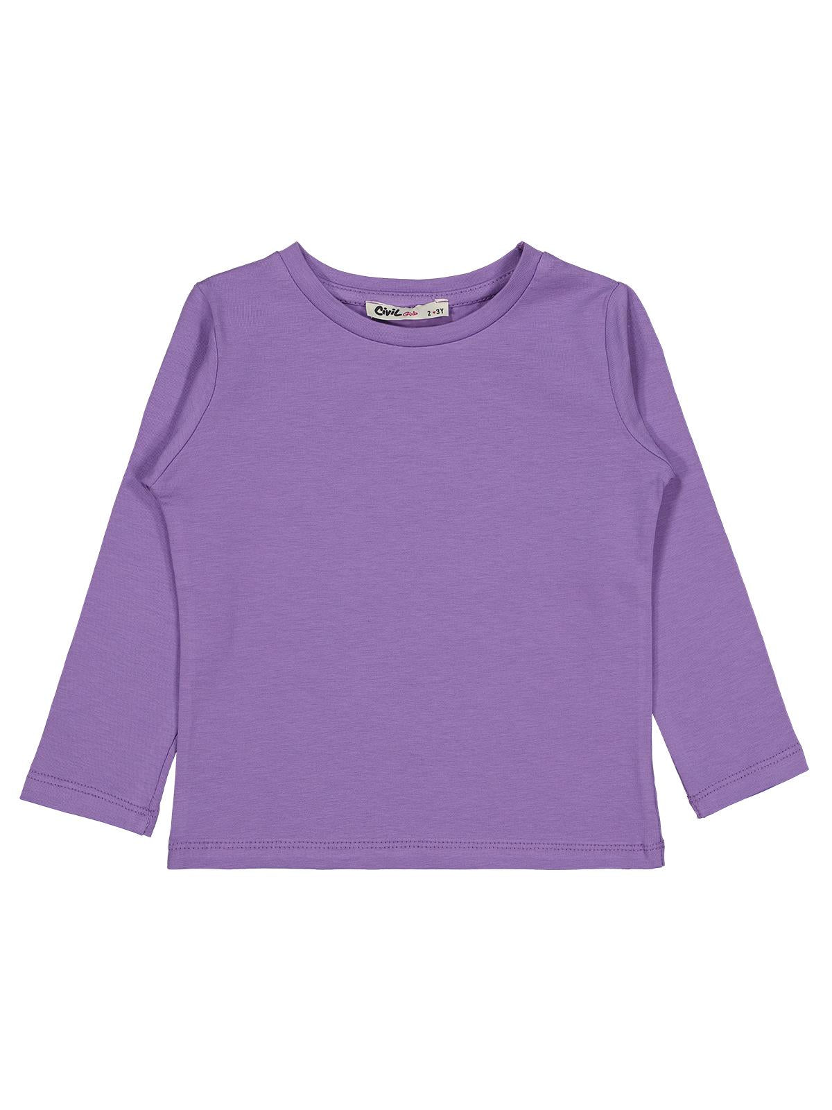 Civil Girls Basic 2-5 Yaş Sweatshirt - Pembe