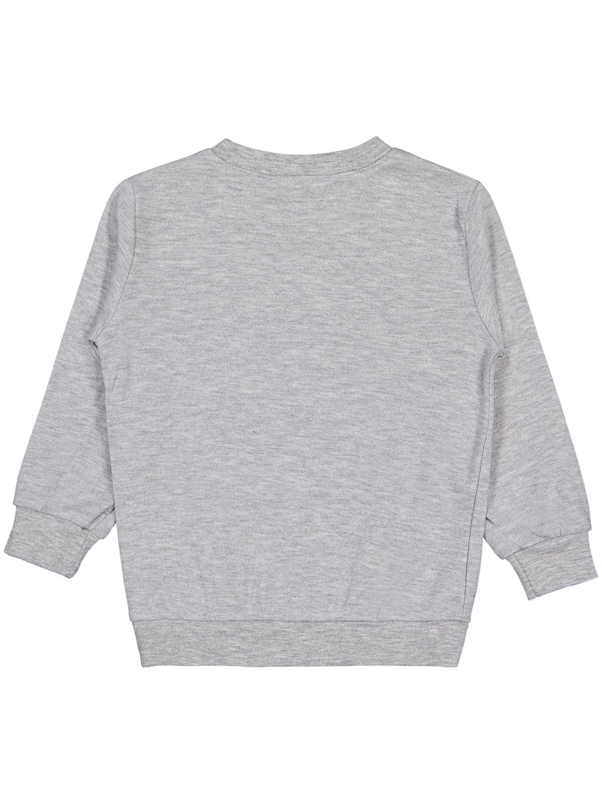 Civil Girls Happen Baskılı 2-5 Yaş Sweatshirt - Gri