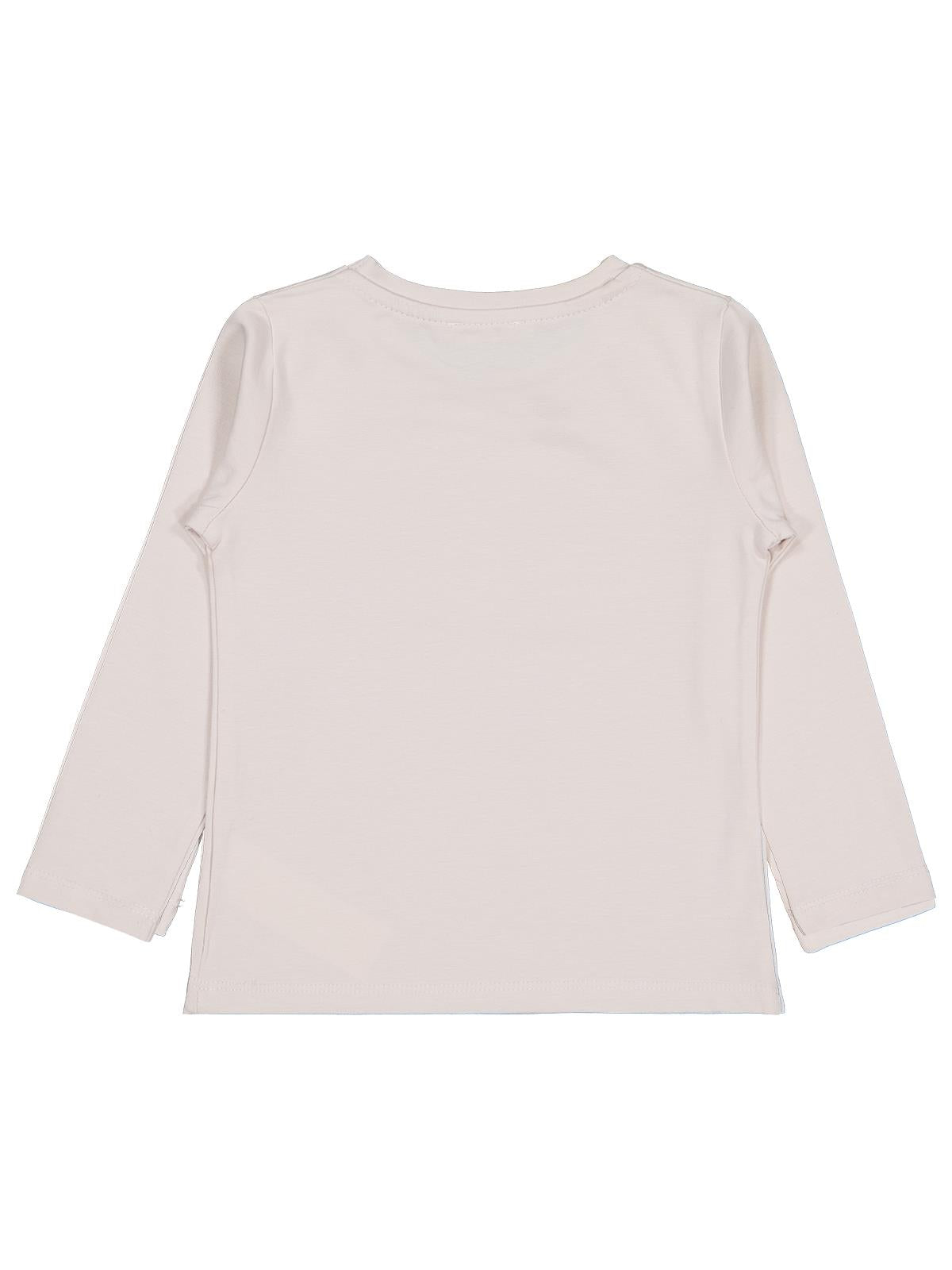 Civil Girls Kurdela Baskılı 2-5 Yaş Sweatshirt - Bej