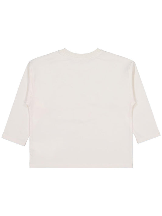 Civil Kız Çocuk Unicorn Power Baskılı Sweatshirt | Okul Kreş ve Günlük Kullanım - Ekru