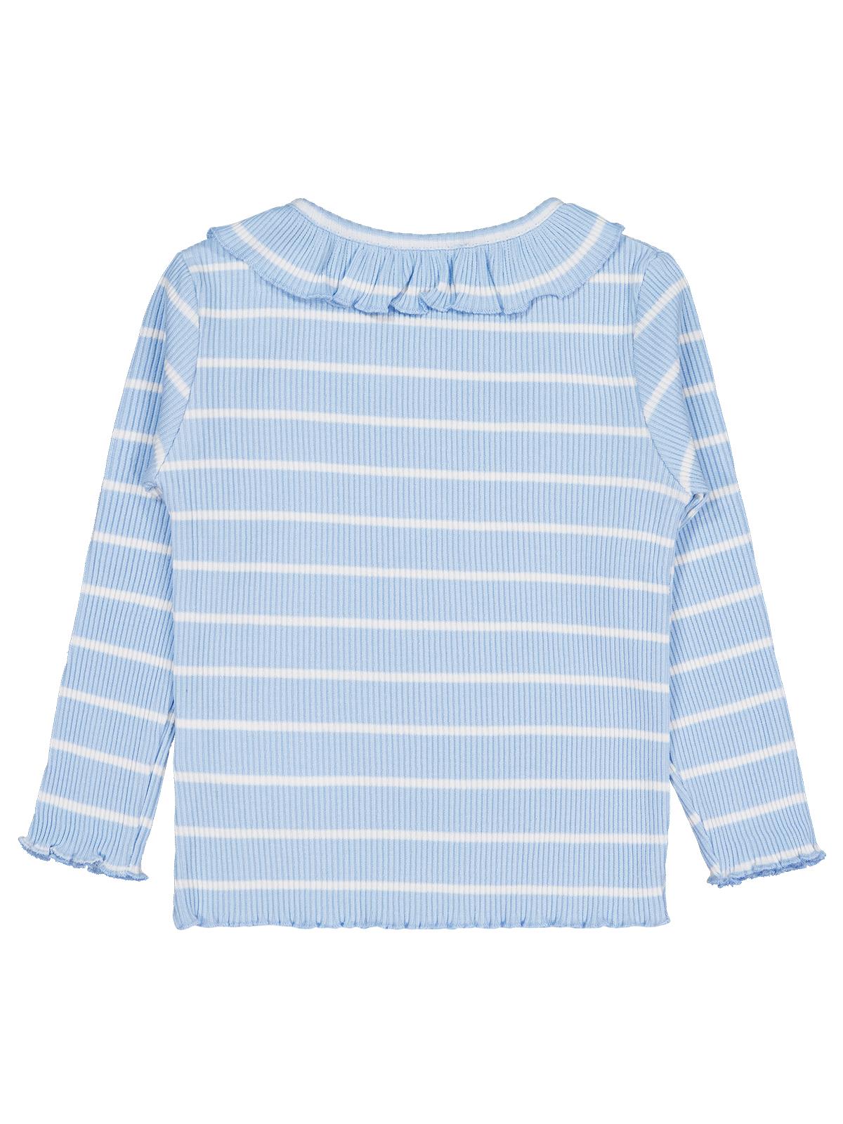 Civil Girls Çizgili 2-5 Yaş Sweatshirt - Mavi