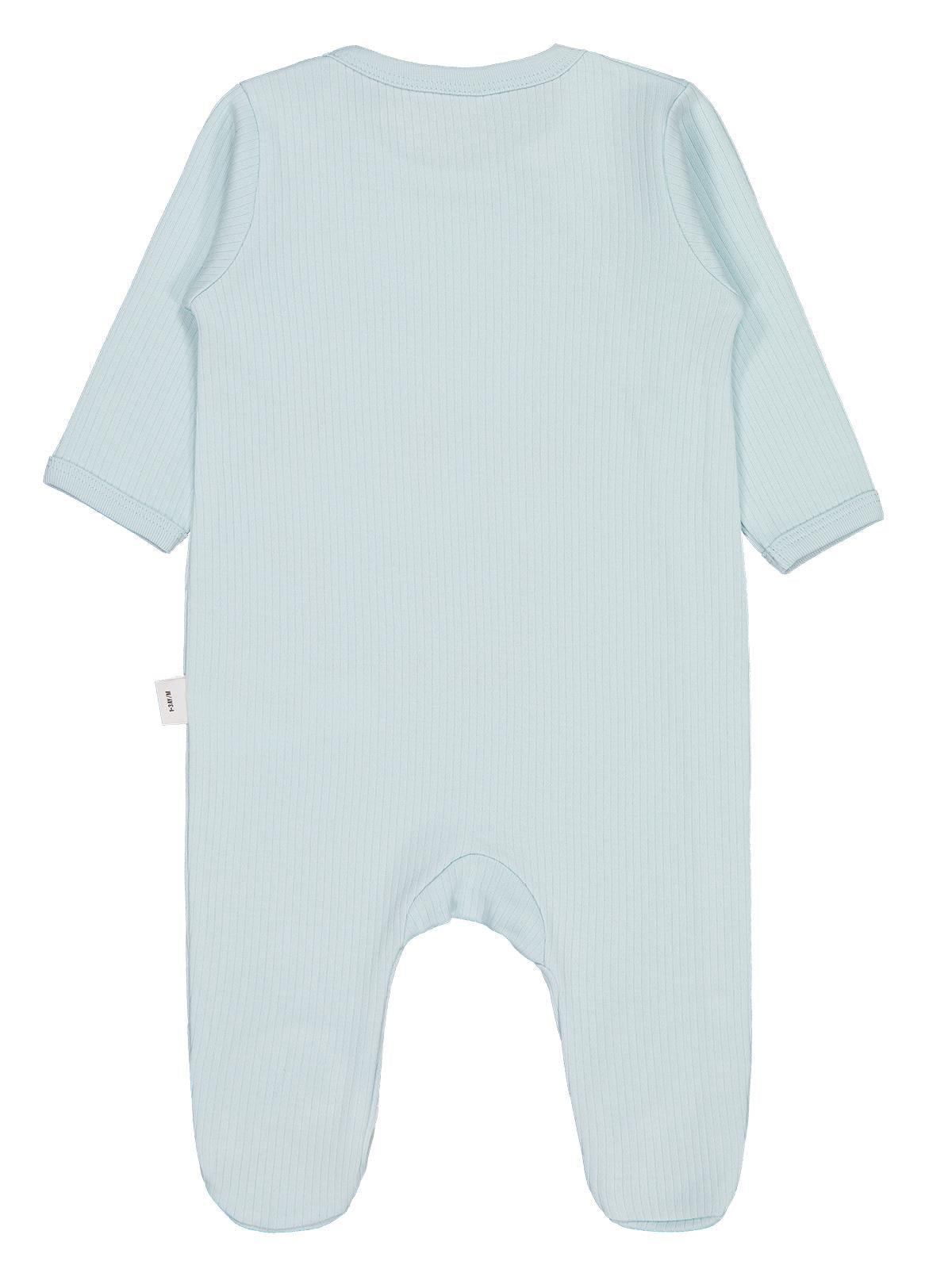 Civil Baby Balerin Nakışlı 1-9 Ay Tulum - Mavi