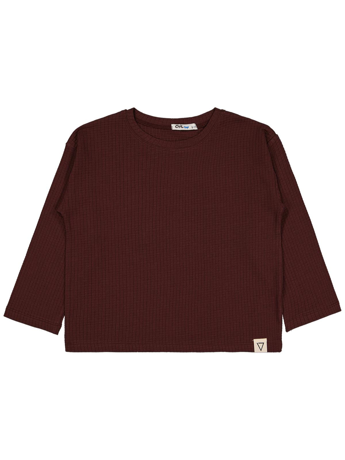 Civil Boys Jakar Petek  6-9 Yaş Sweatshirt - Bordo