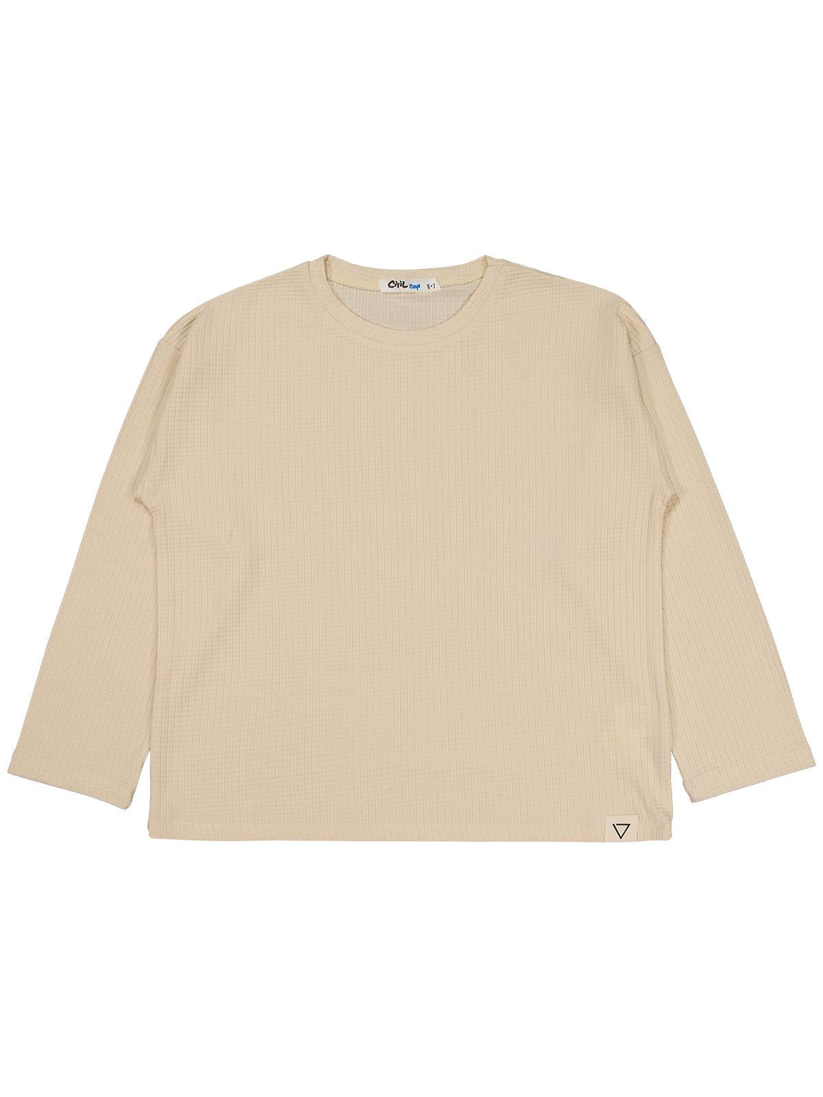 Civil Boys Jakar Petek  6-9 Yaş Sweatshirt - Bej