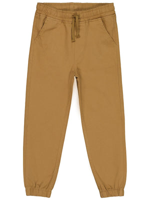 Civil Boys Beli Paçası Lastikli 10-13 Yaş Pantolon - Kahverengi