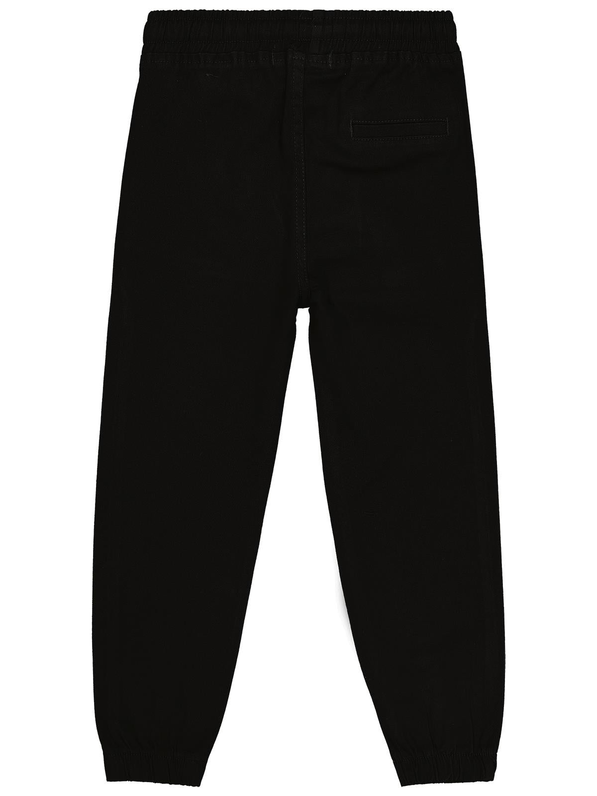 Civil Boys Beli Paçası Lastikli 6-9 Yaş Pantolon - Siyah