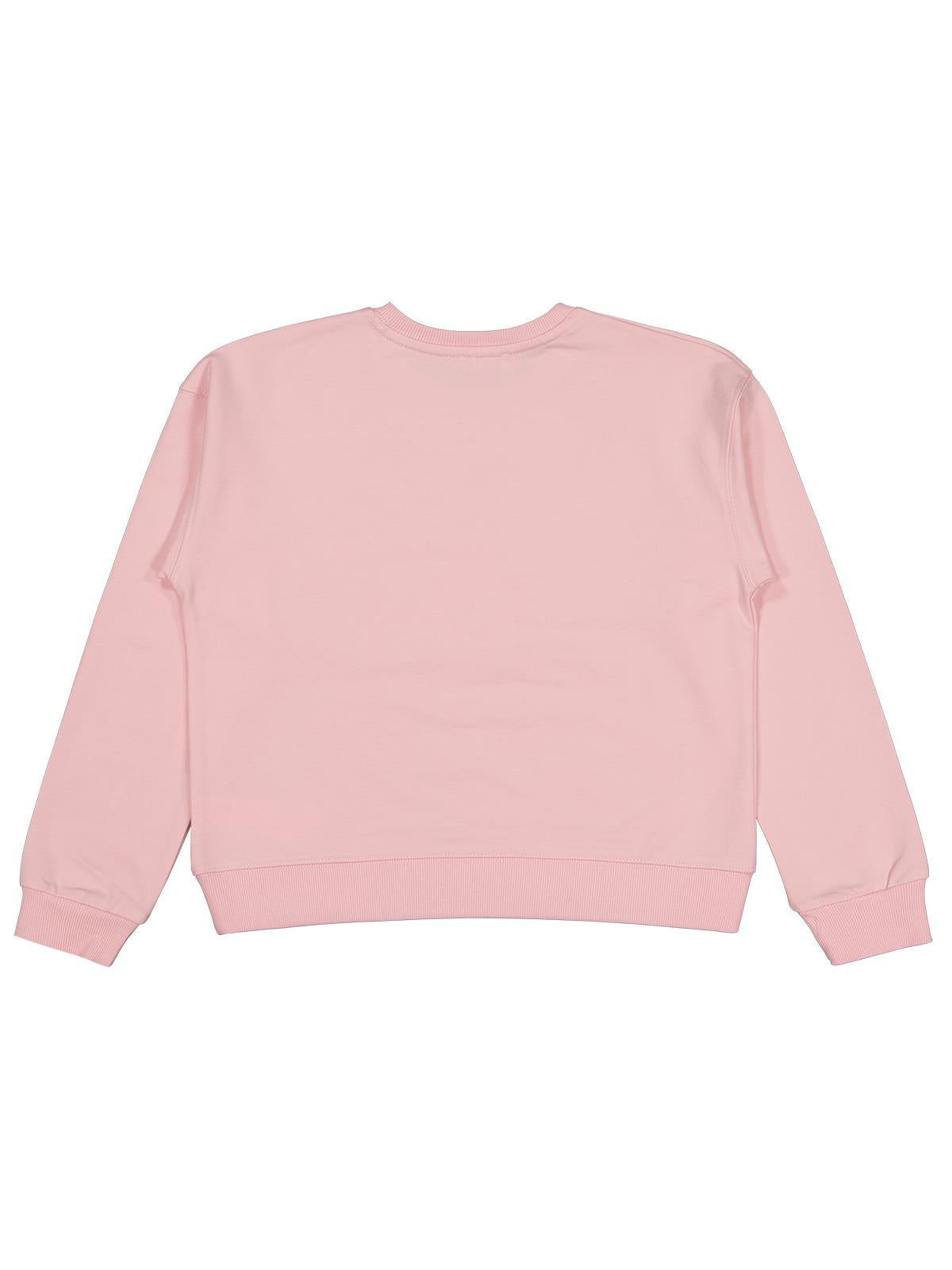 Civil Girls More Good Vibes Baskılı 10-13 Yaş Sweatshirt - Pudra