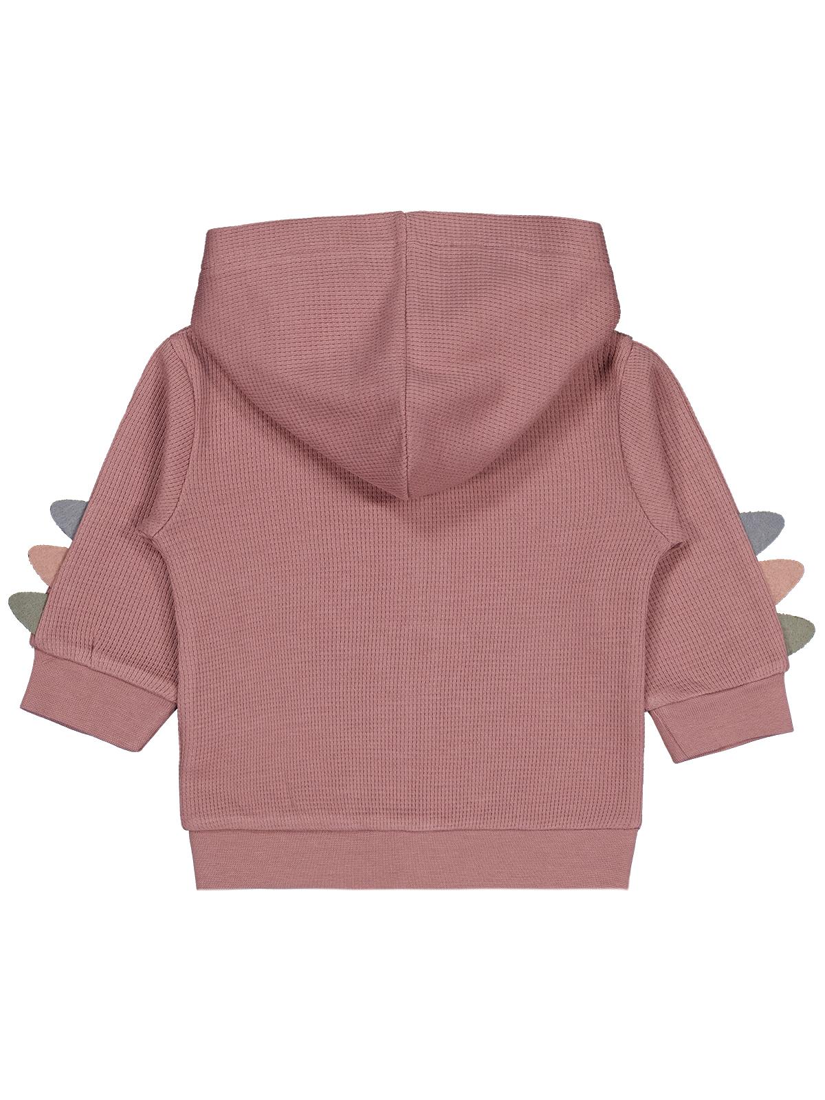 Civil Baby Dinozor Baskılı 6-18 Ay Hırka - Kahve