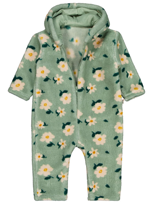 Civil Baby Çiçek Baskılı 6-18 Ay Tulum - Yeşil